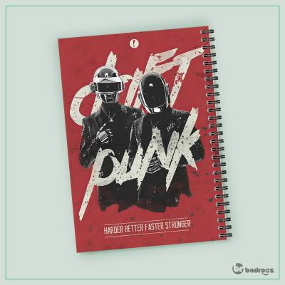 دفتر یادداشت دفت پانک - Daft Punk