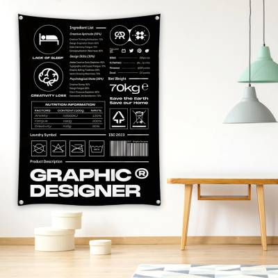 دراپ بنر گرافیک دیزاینر - Graphic Designer