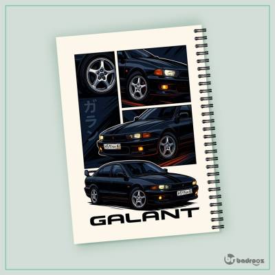 دفتر یادداشت میتسوبیشی - Mitsubishi Galant