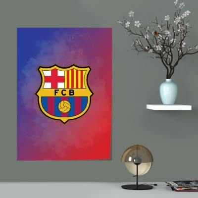 پوستر سیلک بارسلونا - Barcelona