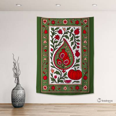 بک دراپ ترمه اصیل ایرانی