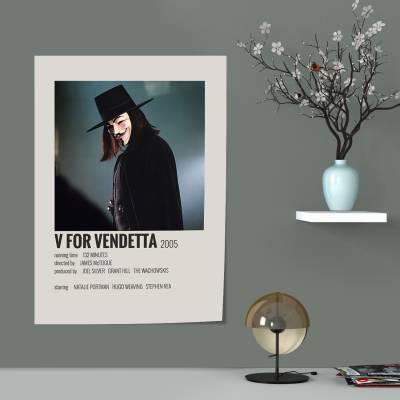 پوستر سیلک وی فور وندتا - V for Vendetta