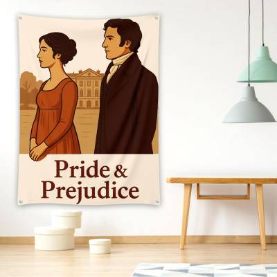 دراپ بنر دارسی و الیزابت در پمبرلی 