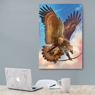 شاسی  طرح هنری عقاب کمان دار