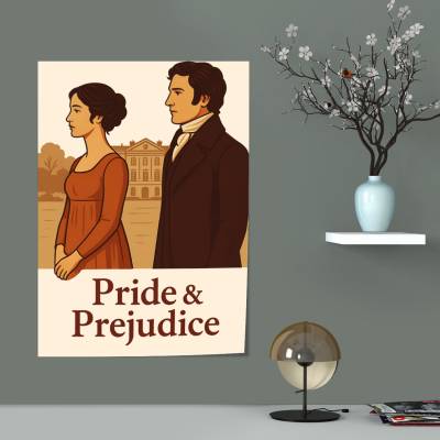 پوستر سیلک دارسی و الیزابت در پمبرلی 