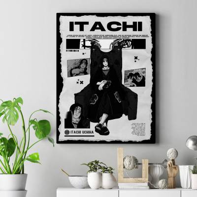 تابلو کنواس (بوم) ایتاچی اوچیها (itachi uchiha)