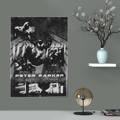 پوستر سیلک مرد عنکبوتی ( spider-man )