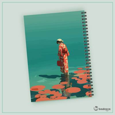 دفتر یادداشت محو انعکاس