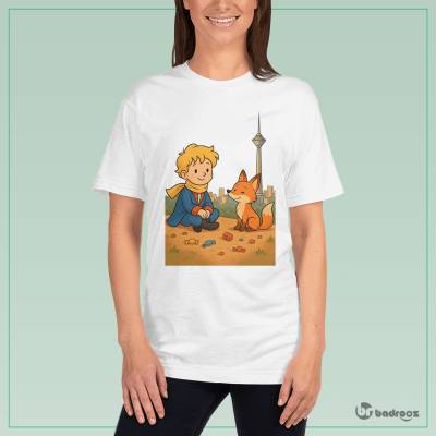 تی شرت زنانه شازده کوچولو و روباه در تهران