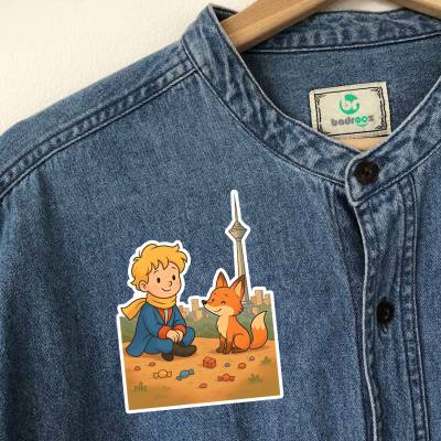 پچ حرارتی (برچسب لباس) شازده کوچولو و روباه در تهران