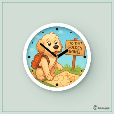 ساعت دیواری  سگ ماجراجو