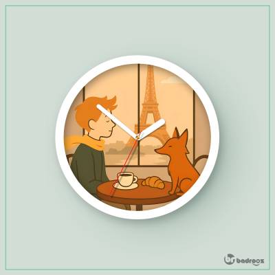 ساعت دیواری  شازده‌کوچولو در پاریس