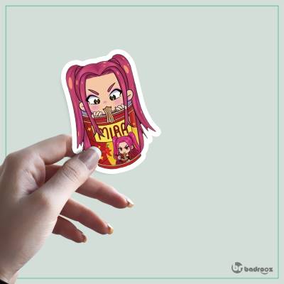 استیکر و برچسب Kpop Demon Hunters - Mira