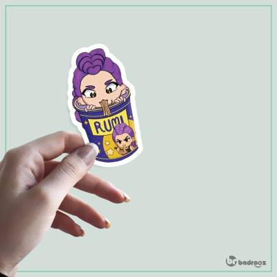 استیکر و برچسب Kpop Demon Hunters - Rumi