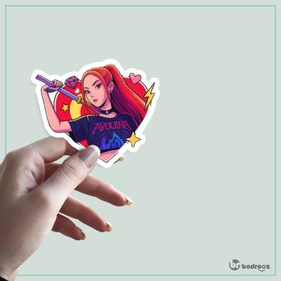 استیکر و برچسب  Kpop Demon Hunters - Mira 2