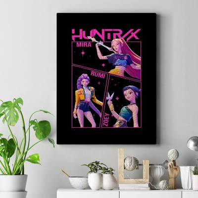 تابلو کنواس (بوم) Kpop Demon Hunters 2