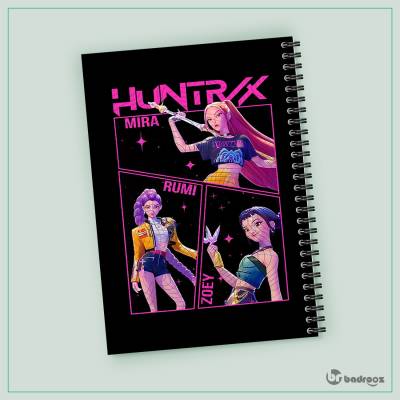 دفتر یادداشت Kpop Demon Hunters 2