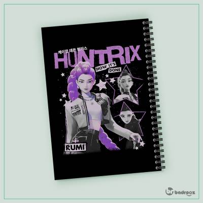 دفتر یادداشت Kpop Demon Hunters - Rumi 3