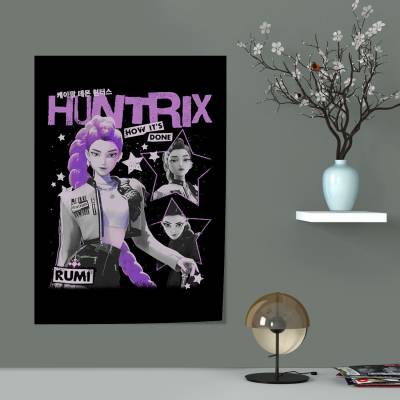 پوستر سیلک Kpop Demon Hunters - Rumi 3