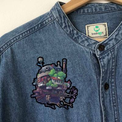 پچ حرارتی (برچسب لباس) قلعه متحرک هاول