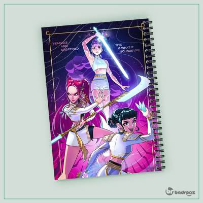 دفتر یادداشت Kpop Demon Hunters 4