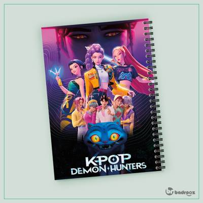 دفتر یادداشت Kpop Demon Hunters 5
