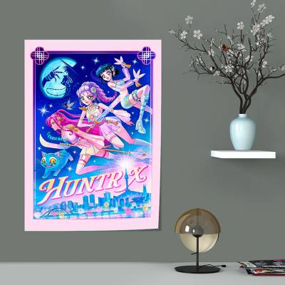 پوستر سیلک Kpop Demon Hunters 7