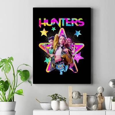 تابلو کنواس (بوم) Kpop Demon Hunters 10