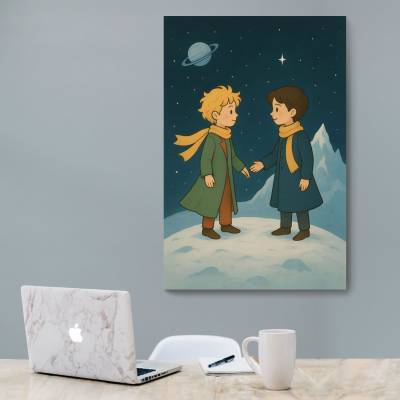 شاسی  ملاقات شازده کوچولو با شازده یخی