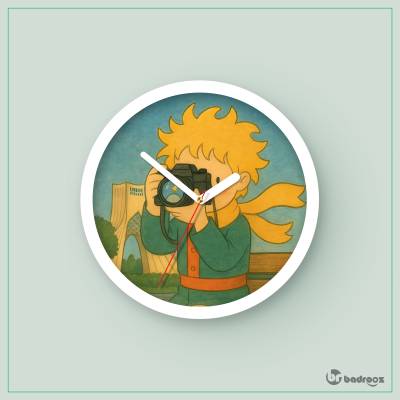 ساعت دیواری  شازده کوچولوی عکاس