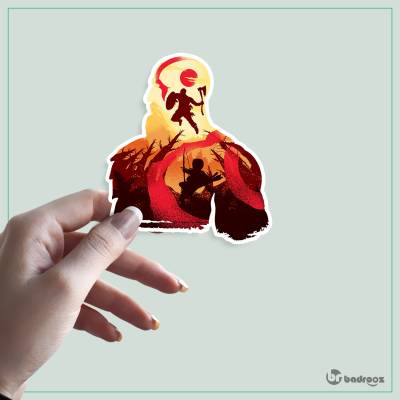 استیکر و برچسب خدای جنگ (God of War)-6