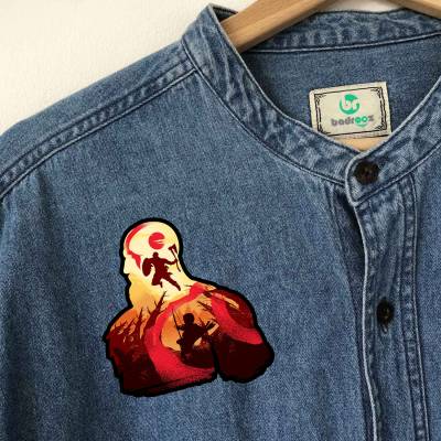 پچ حرارتی (برچسب لباس) خدای جنگ (God of War)-6