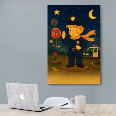 شاسی  شازده کوچولو در لباس پلیس