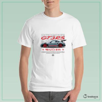 تی شرت مردانه پورشه GT3 RS مردانه – استایل اسپرت