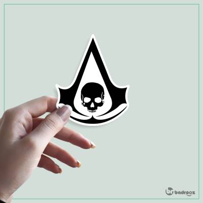 استیکر و برچسب اساسینز کرید بلک فلگ (Assassins Creed Black Flag)