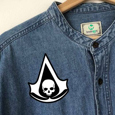 پچ حرارتی (برچسب لباس) اساسینز کرید بلک فلگ (Assassins Creed Black Flag)