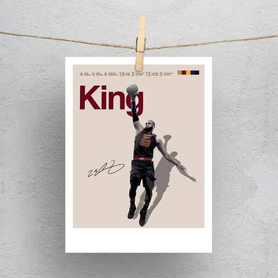 پولاروید(فتوکارت) لبرون جیمز - 2 Lebron James