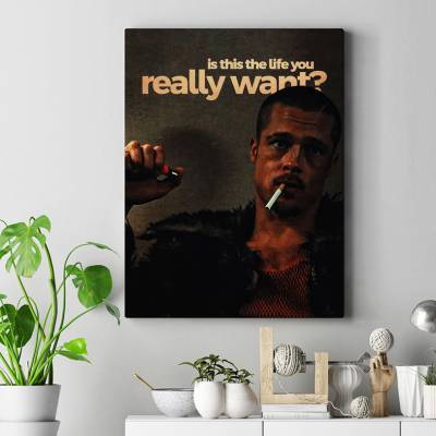 تابلو کنواس (بوم) باشگاه مبارزه - Fight Club 2