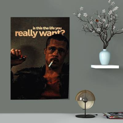 پوستر سیلک باشگاه مبارزه - Fight Club 2