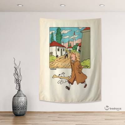 بک دراپ تن تن - TinTin 36