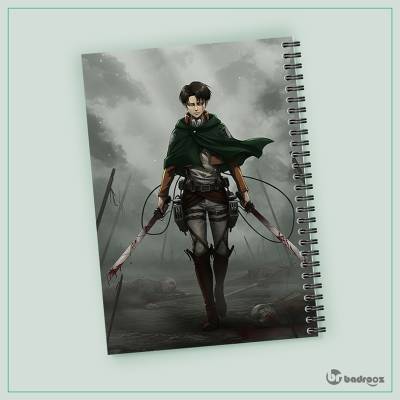 دفتر یادداشت حمله به تایتان - 2 Attack on Titan