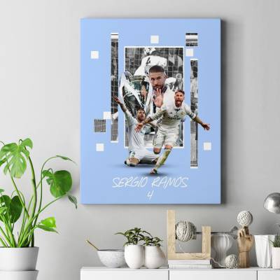 تابلو کنواس (بوم) Sergio Ramos - سرخیو راموس