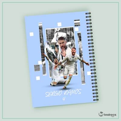 دفتر یادداشت Sergio Ramos - سرخیو راموس