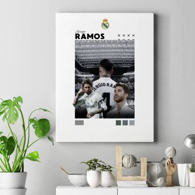 تابلو کنواس (بوم) Sergio Ramos - سرخیو راموس 2