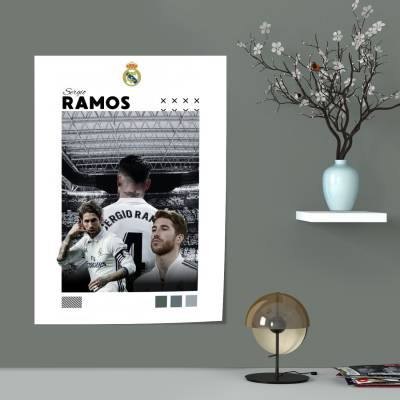 پوستر سیلک Sergio Ramos - سرخیو راموس 2