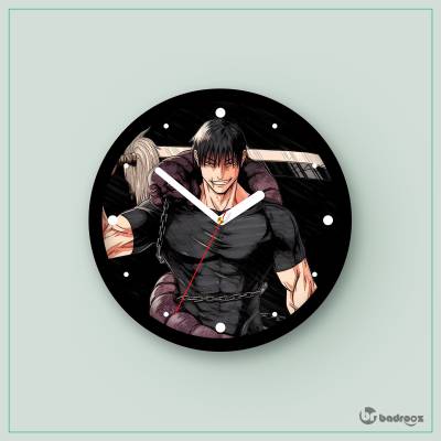 ساعت دیواری  توجی انیمه جوجوتسو