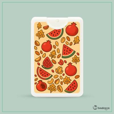 عطرجیبی پترن هندونه و انار