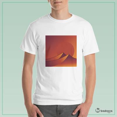 تی شرت مردانه بیابان