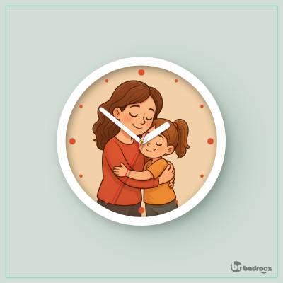 ساعت دیواری  عشق مادرانه