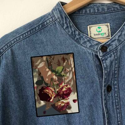 پچ حرارتی (برچسب لباس) پاییز گل ها